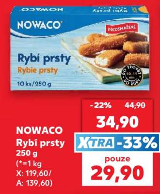 Nowaco Rybí prsty