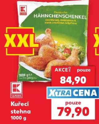 Kuřecí stehna 1000 g