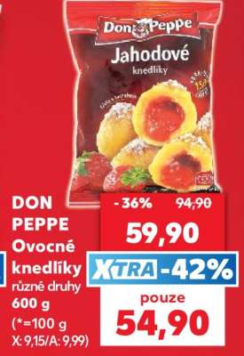 Don Peppe Ovocné knedlíky