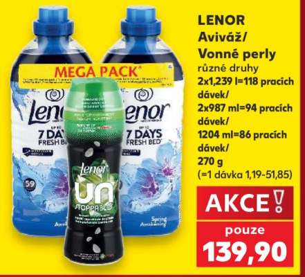 LENOR Aviváž / Vonné perly