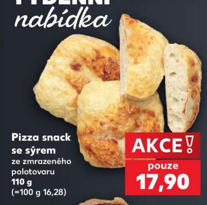 Pizza snack se sýrem