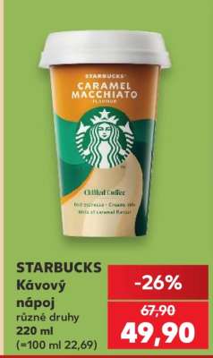 Starbucks kávový nápoj