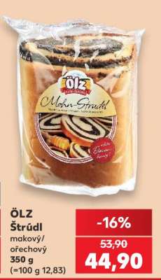 ÖLZ Štrúdl makový/ořechový