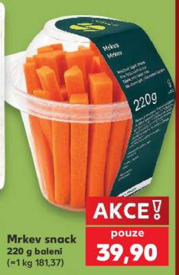 Mrkev snack