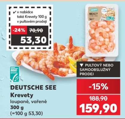 DEUTSCHE SEE Krevety
