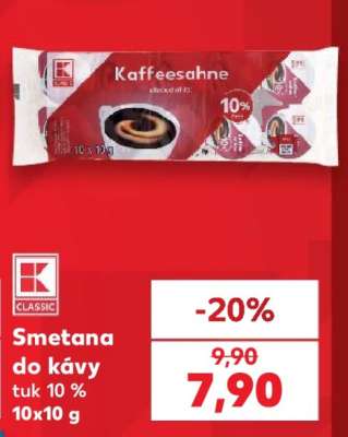 Smetana do kávy
