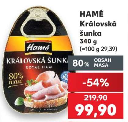 Hamé Královská šunka