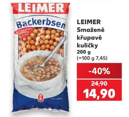 LEIMER Smažené křupavé kuličky