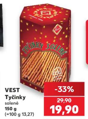 VEST Tyčinky solené