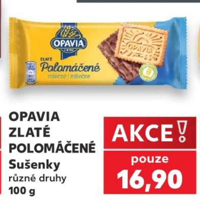 Opavia Zlaté polomáčené