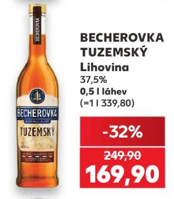 BECHEROVKA TUZEMSKÝ