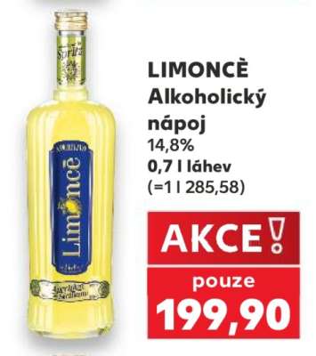 LIMONCE Alkoholický nápoj