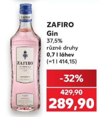 ZAFIRO Gin