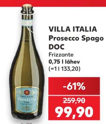 VILLA ITALIA PROSECCO SPAGO DOC