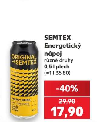 Semtex energetický nápoj,