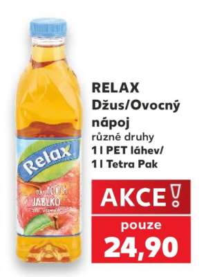 Relax džus / ovocný nápoj