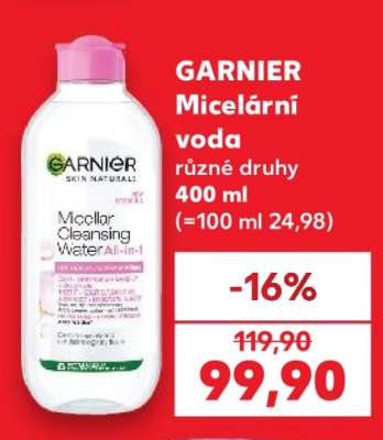 Garnier micelární voda