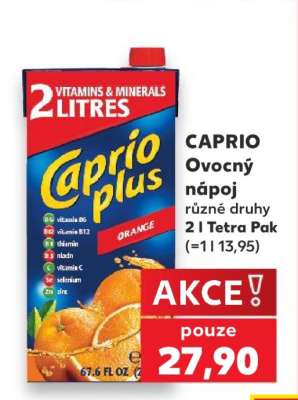 CAPRIO Ovocný nápoj