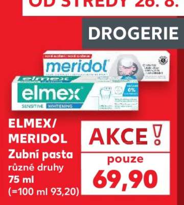 ELMEX / MERIDOL Zubní pasta
