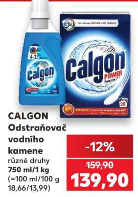 Calgon odstraňovač vodního kamene
