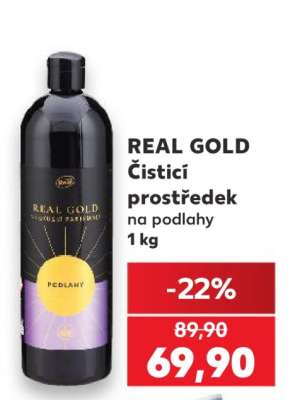 REAL GOLD Čisticí prostředek na podlahy 1 kg