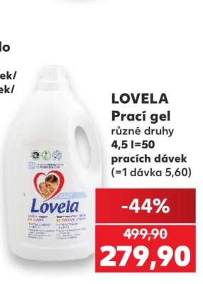 Lovela prací gel