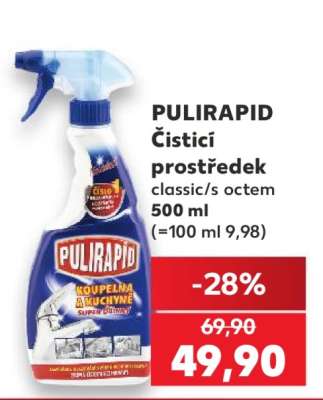 Pulirapid ČISTICÍ PROSTŘEDEK