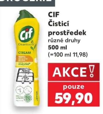 CIF Čisticí prostředek