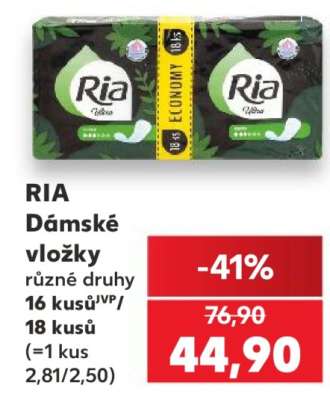 Ria Dámské vložky