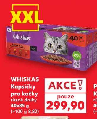 Whiskas kapsičky pro kočky