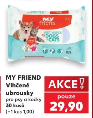 My Friend vlhčené ubrousky