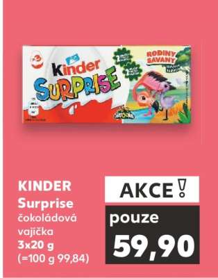 KINDER Surprise čokoládová vajíčka