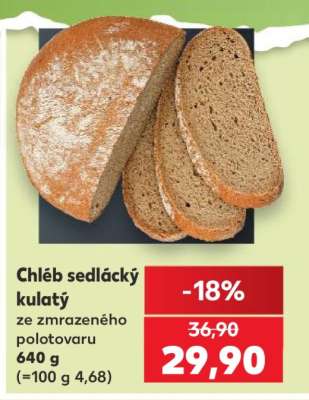 Chléb sedlácký kulatý