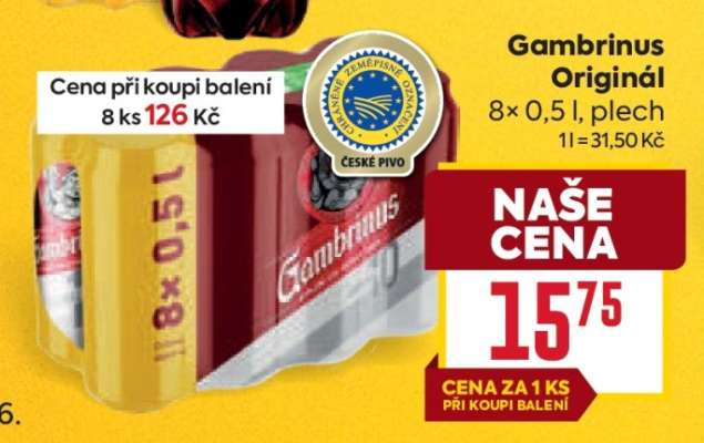 Gambrinus Originál