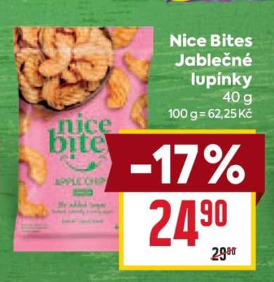 Nice Bites Jablečné lupínky