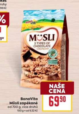 BonaVita Müsli zapékané