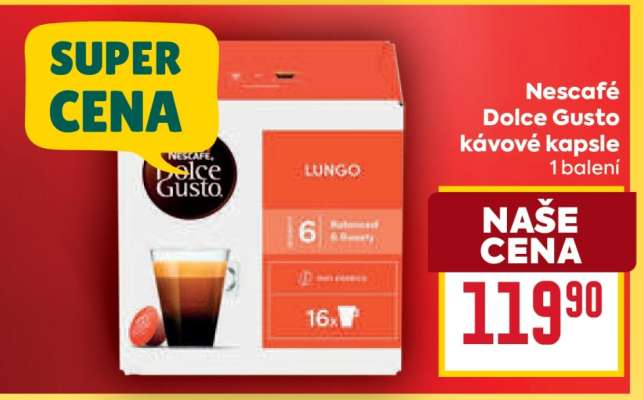 Nescafé Dolce Gusto kávové kapsle