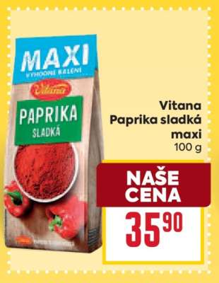 Vitana Paprika sladká maxi