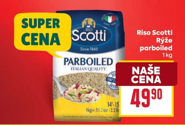 Riso Scotti Rýže parboiled