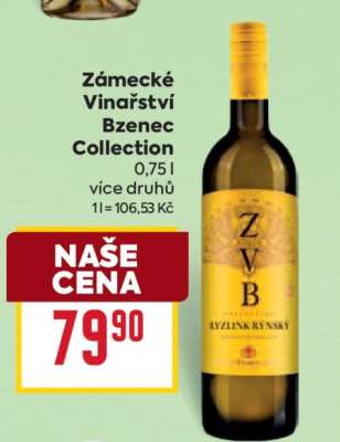 Zámecké vinařství Bzenec Collection