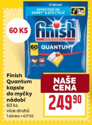 Finish Quantum Kapsle do myčky nádobí