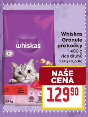 Whiskas Granule pro kočky
