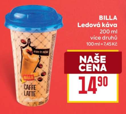 BILLA Ledová káva