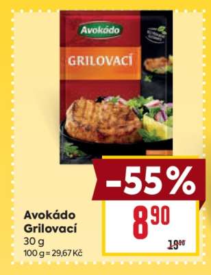 Avokádo Grilovací