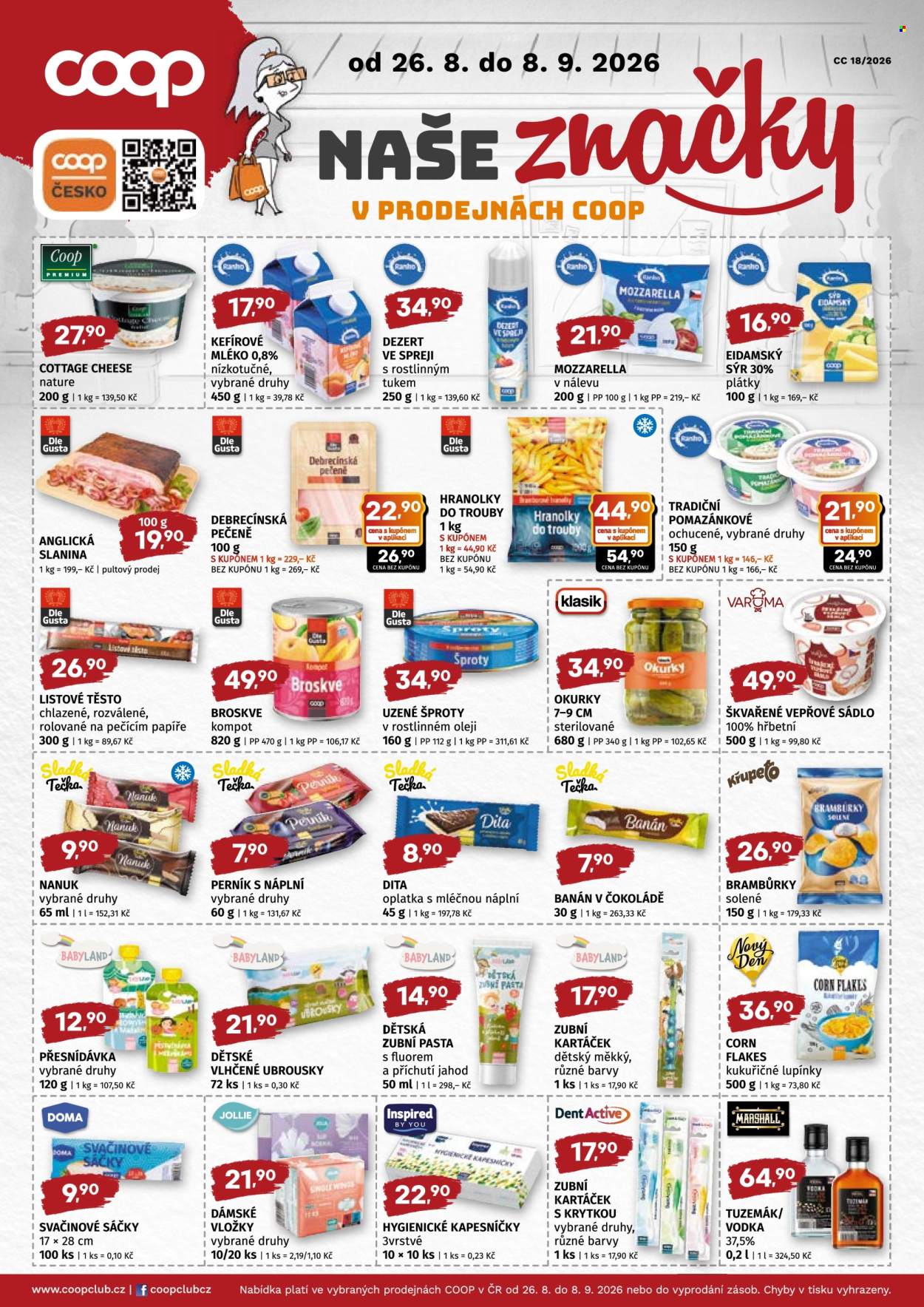 Leták coop JEDNOTA - 26.8.2026 - 8.9.2026. Strana 4