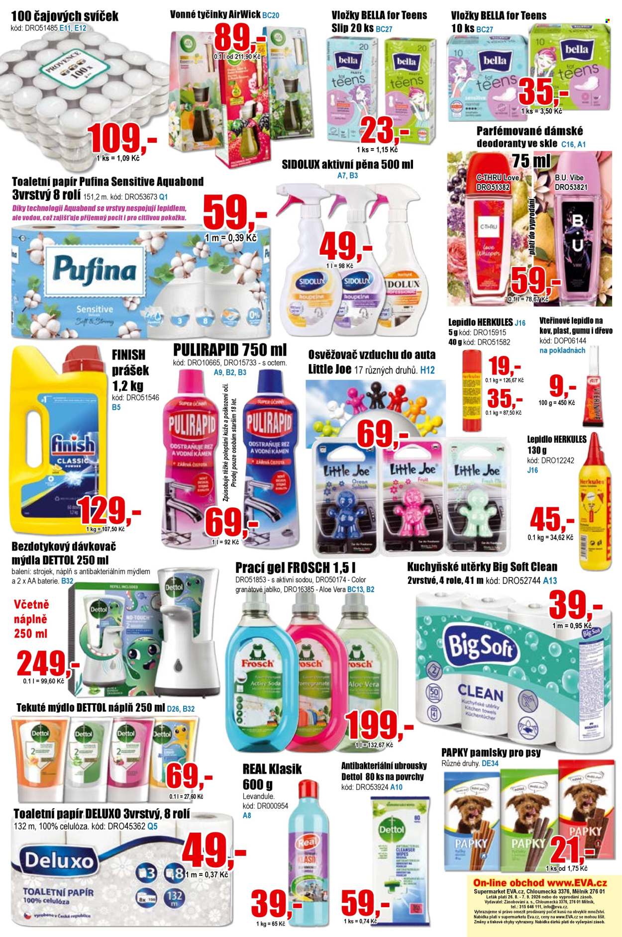 Leták EVA supermarket - 26.8.2026 - 7.9.2026. Strana 6