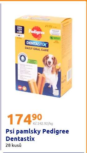 Psí pamlsky Pedigree Dentastix