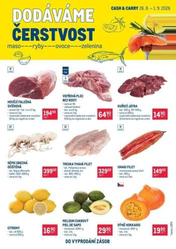 Leták MAKRO - 26.8.2026 - 1.9.2026.
