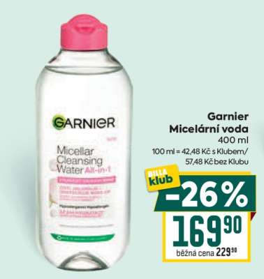 Garnier micelární voda
