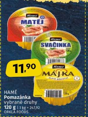 HAMÉ POMAZÁNKA